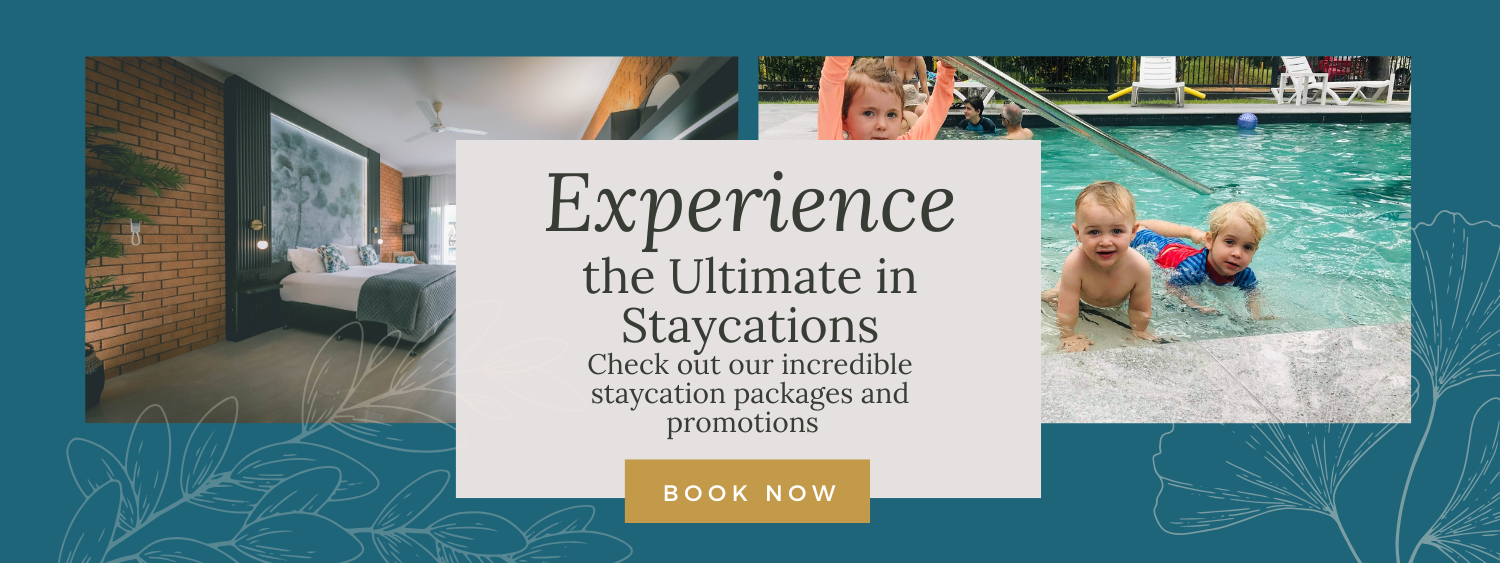 Website Banner Staycation promotions